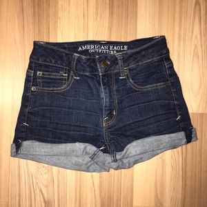 American Eagle Jean High waisted Shorts